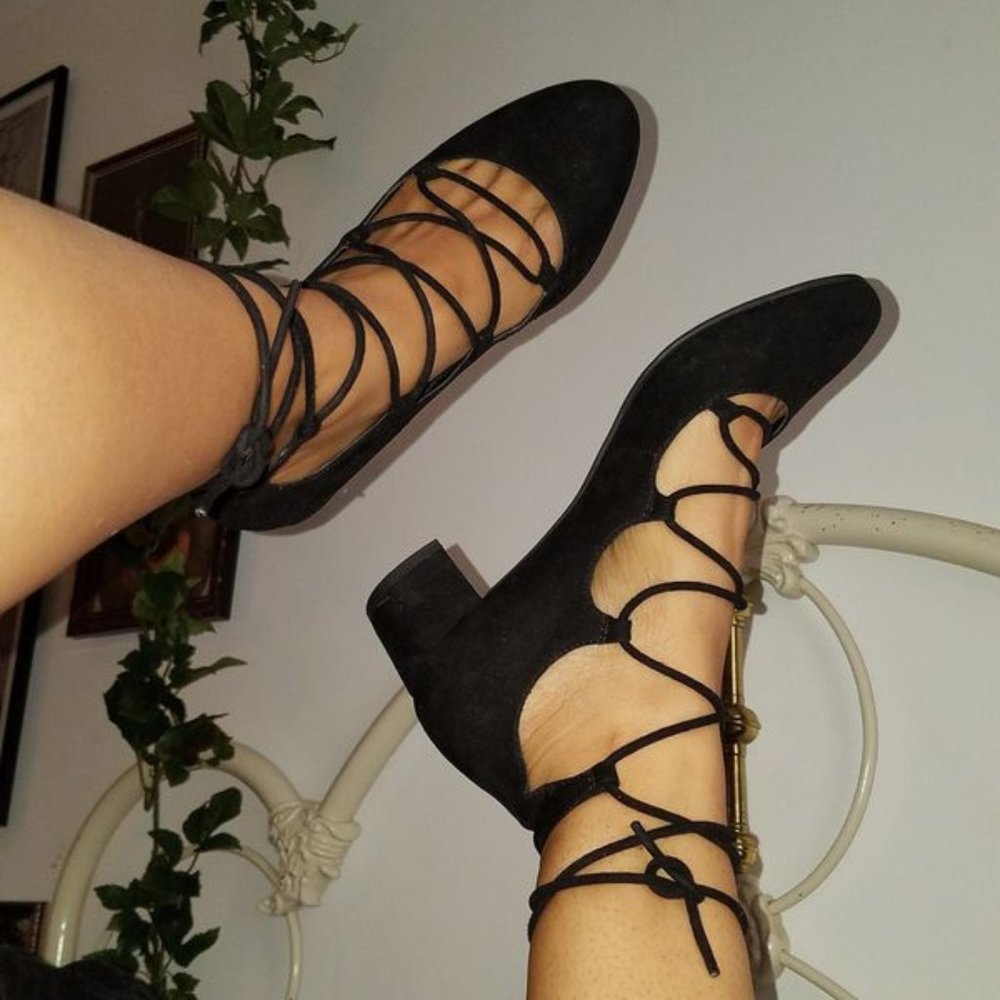 urban outfitters strappy heels